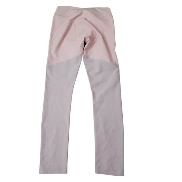 Outdoor Voices Leggings Small Tri-Tone 7/8 Tulip‎ Dahlia Wisteria Pink NWT - Picture 4 of 9